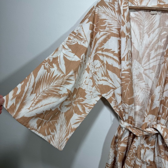 Billabong Sweet Summer Kimono Tropical Print Cover-Up Women's Size M/L - Picture 6 of 10